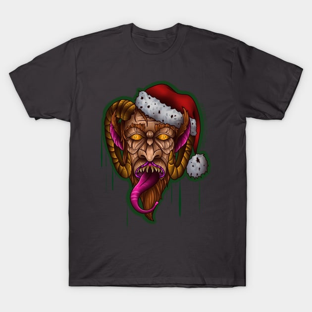 Krampus Claus T-Shirt by Timwould